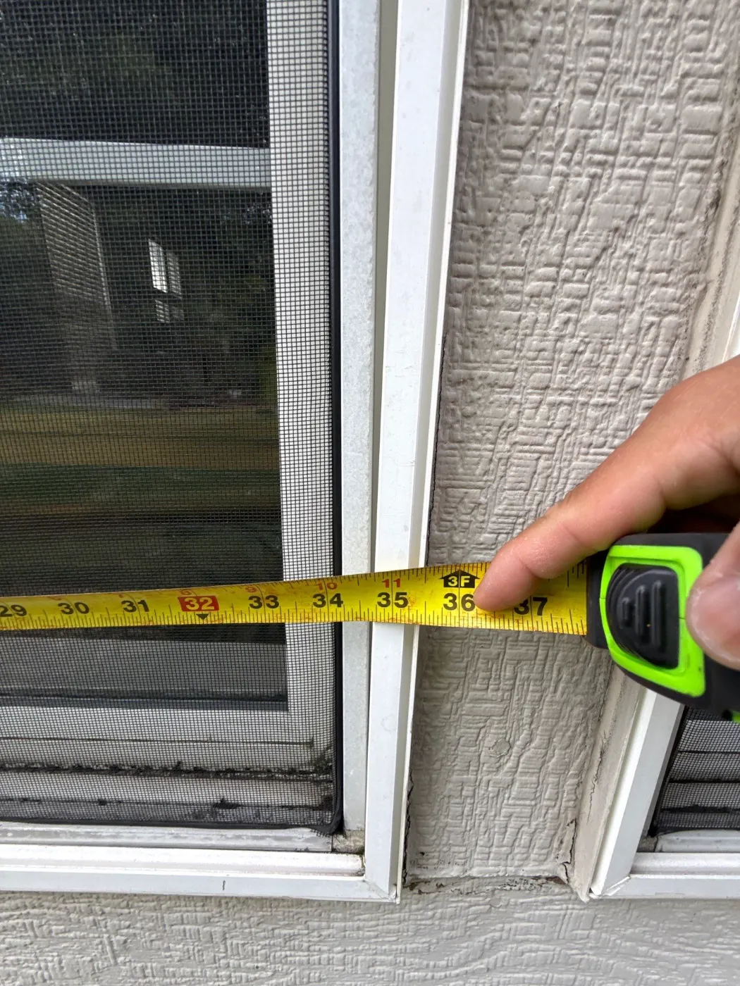 Window replacement documented in Whitestown